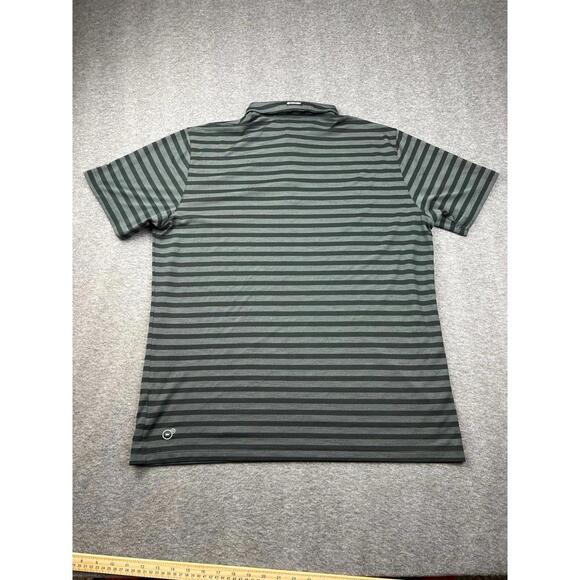 Puma Golf Mens Striped Polo‎ Shirt Size XL - Picture 5 of 7